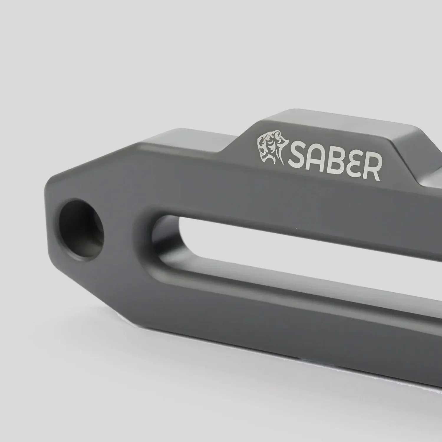 Saber Aluminium Standard Hawse Fairlead – Cerakote Grey – Saber Offroad