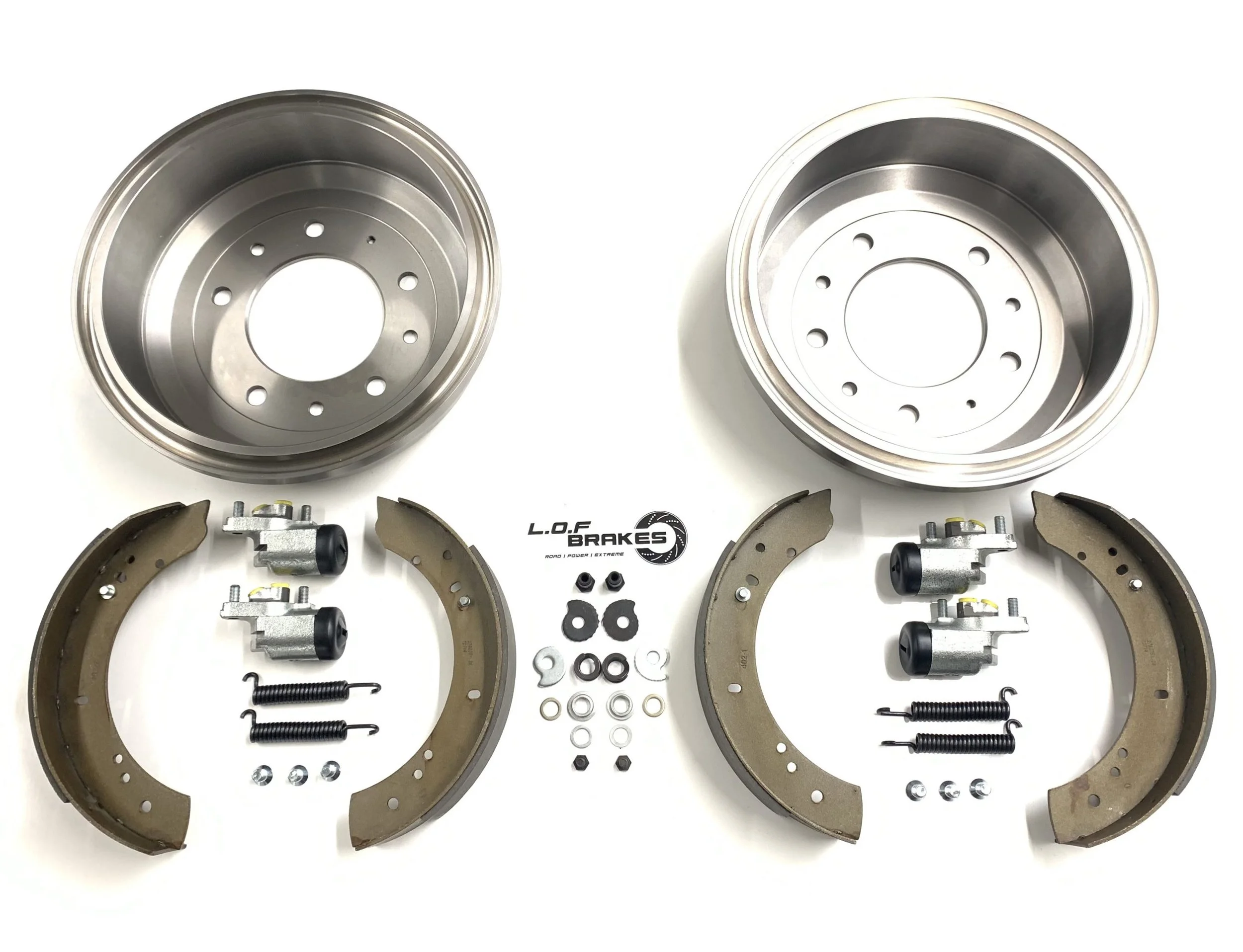 LOF ROADspec Front Brake Kit - Land Rover Series 11" (pre-83)