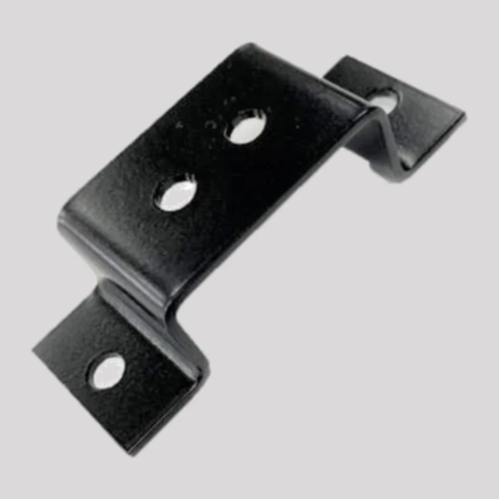 Military Pioneer Tool Strap Retainer Bracket – Black powder coated – DDS Metals