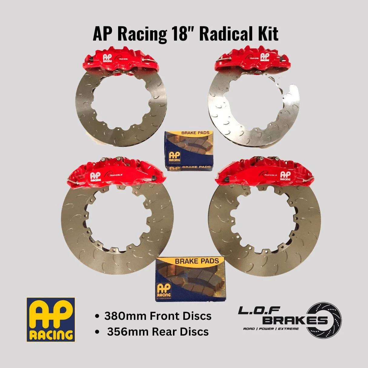 AP Racing Big Brake Kit - Land Rover Defender 18"
