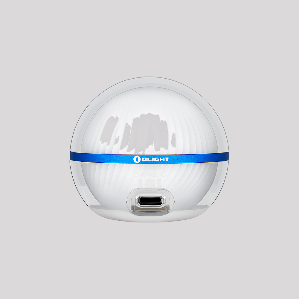 Olight Sphere 360° Multi-Colour Light – USB-C, Blue