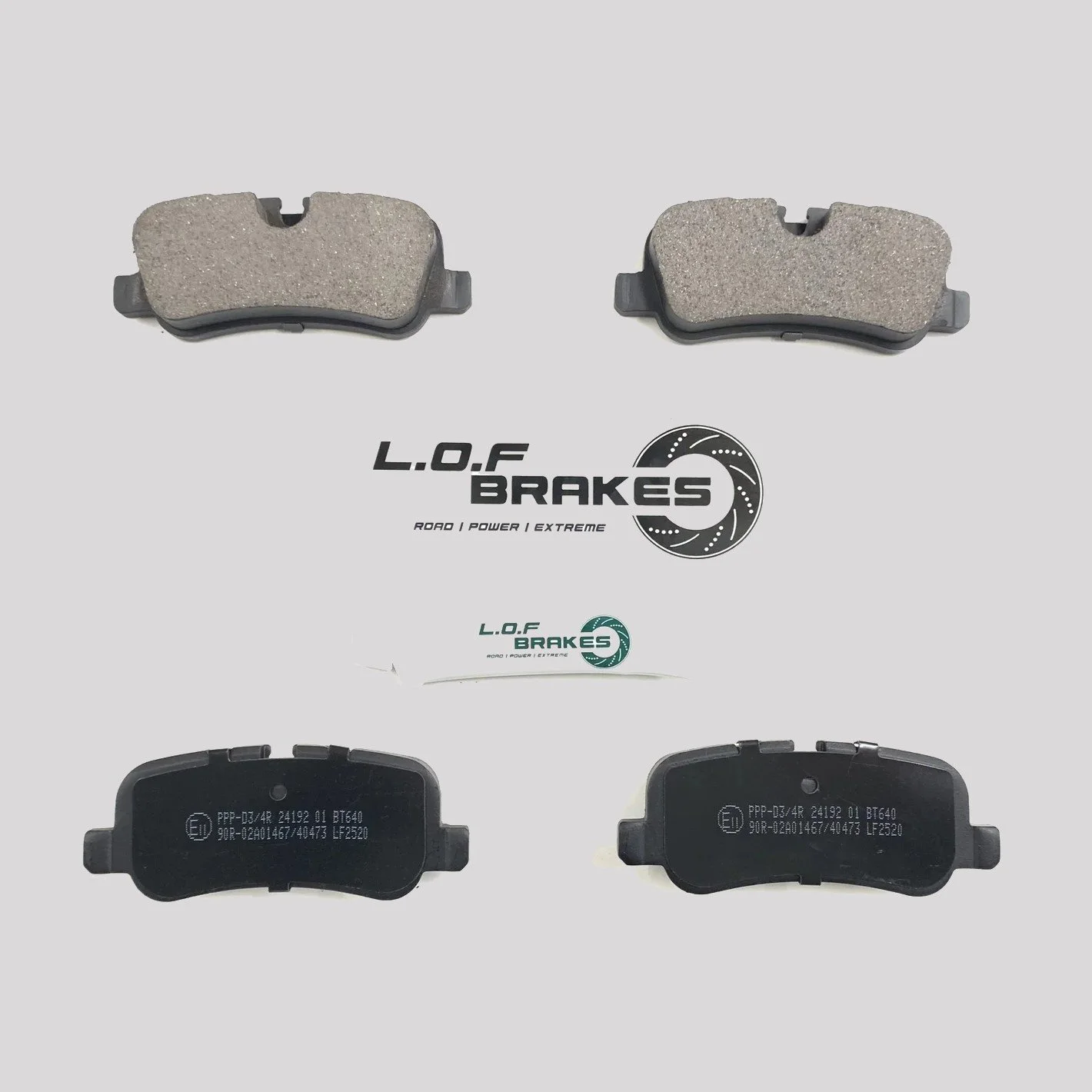 LOF POWERspec Rear Brake Pads - Disco 4 SDV6 (10-16)
