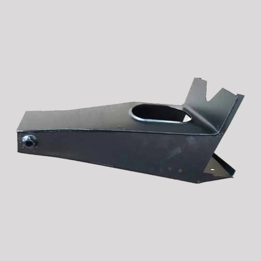Defender Bulkhead Outrigger – Right, Black powder coated – DDS Metals