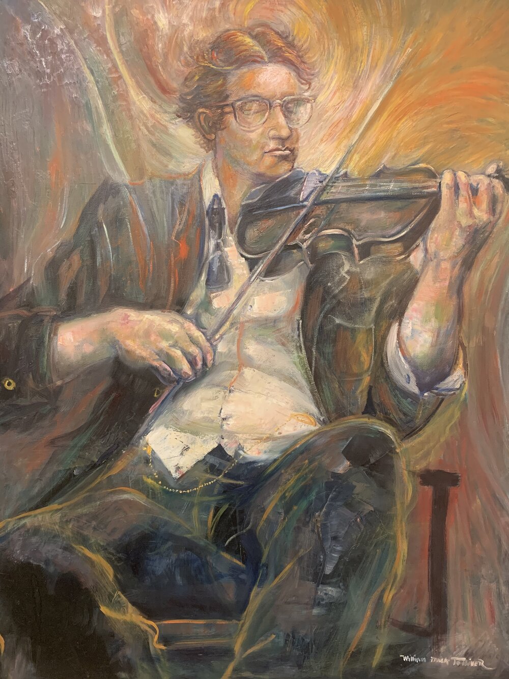 "The Violinist" 1985