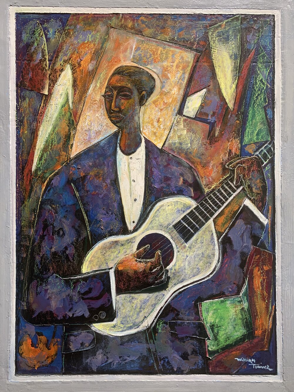 "Guitar Player (Blues Singer)" 1986