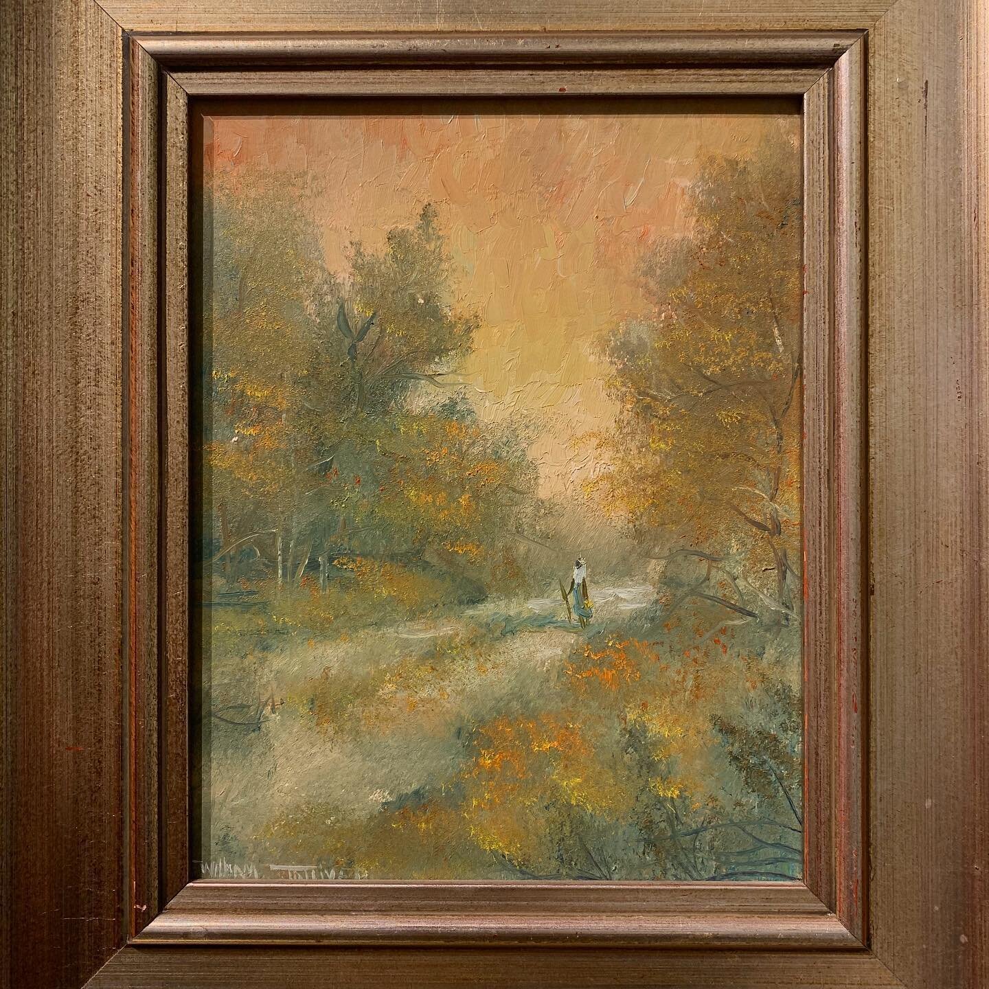 Landscape with Figure (Memories)
William Tolliver (1951-2000)

Sometimes it&rsquo;s the smallest details that captivate you... We are so lucky to have the most comprehensive collection of Tolliver pieces within our selection of Old Favorites. It&rsqu