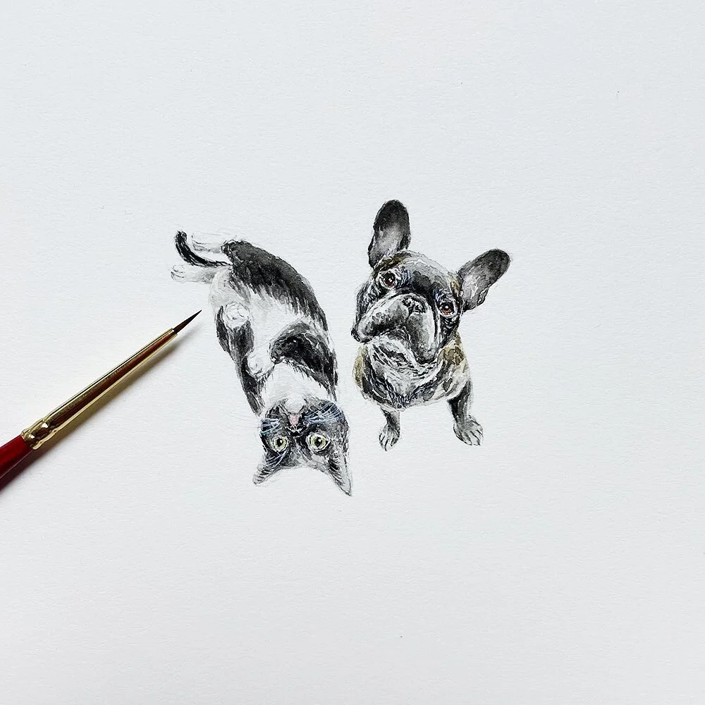 In case you need more reasons to feel good about ✨Friday✨

Swipe ➡️
#artists #localartists #smallbusiness #womeninbusiness #newyork #cats #frenchies #dogsofinstagram #dogmom #gifts #handmadegifts #dogmom #catlady #petportrait #petart #watercolor