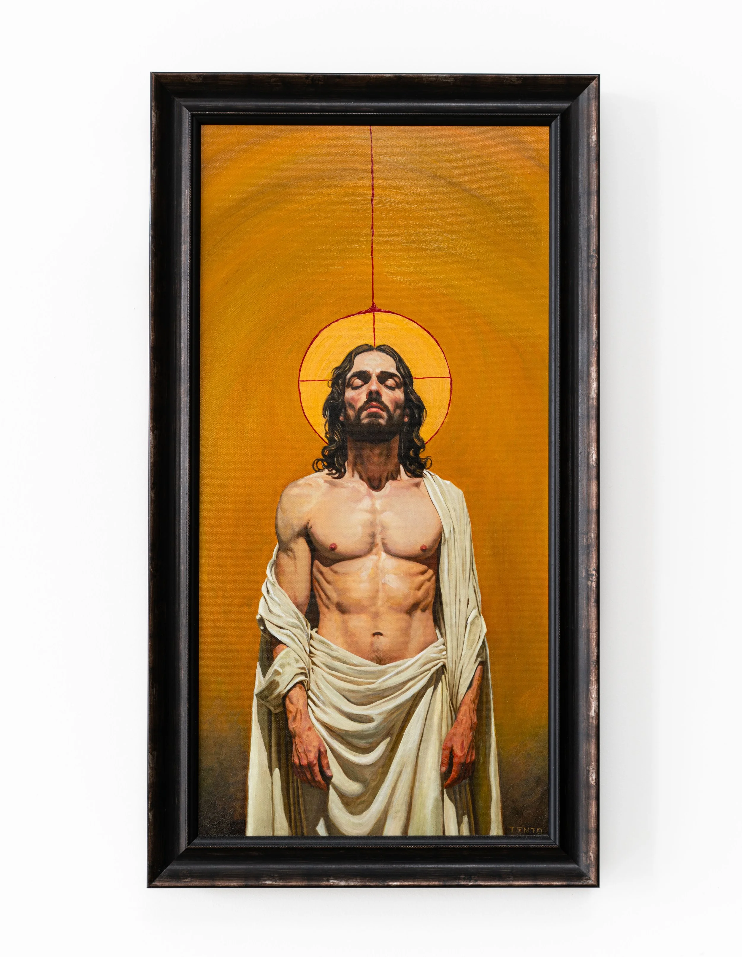 Oil on canvas

- 60 × 30 cm