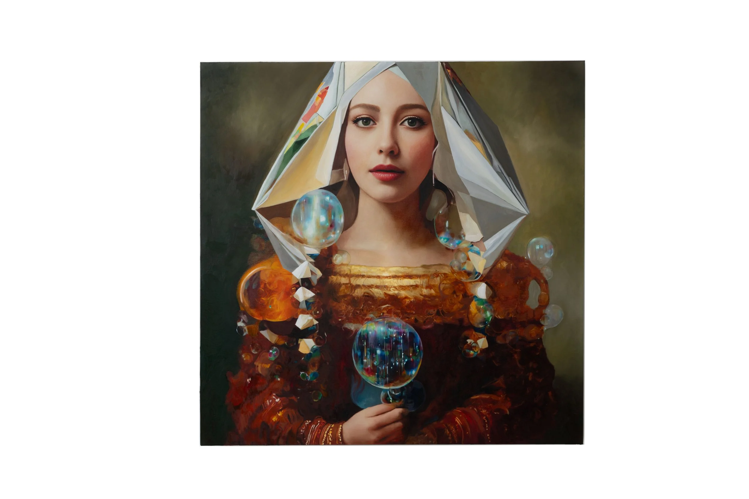 Oil on canvas

- 100 × 100 cm