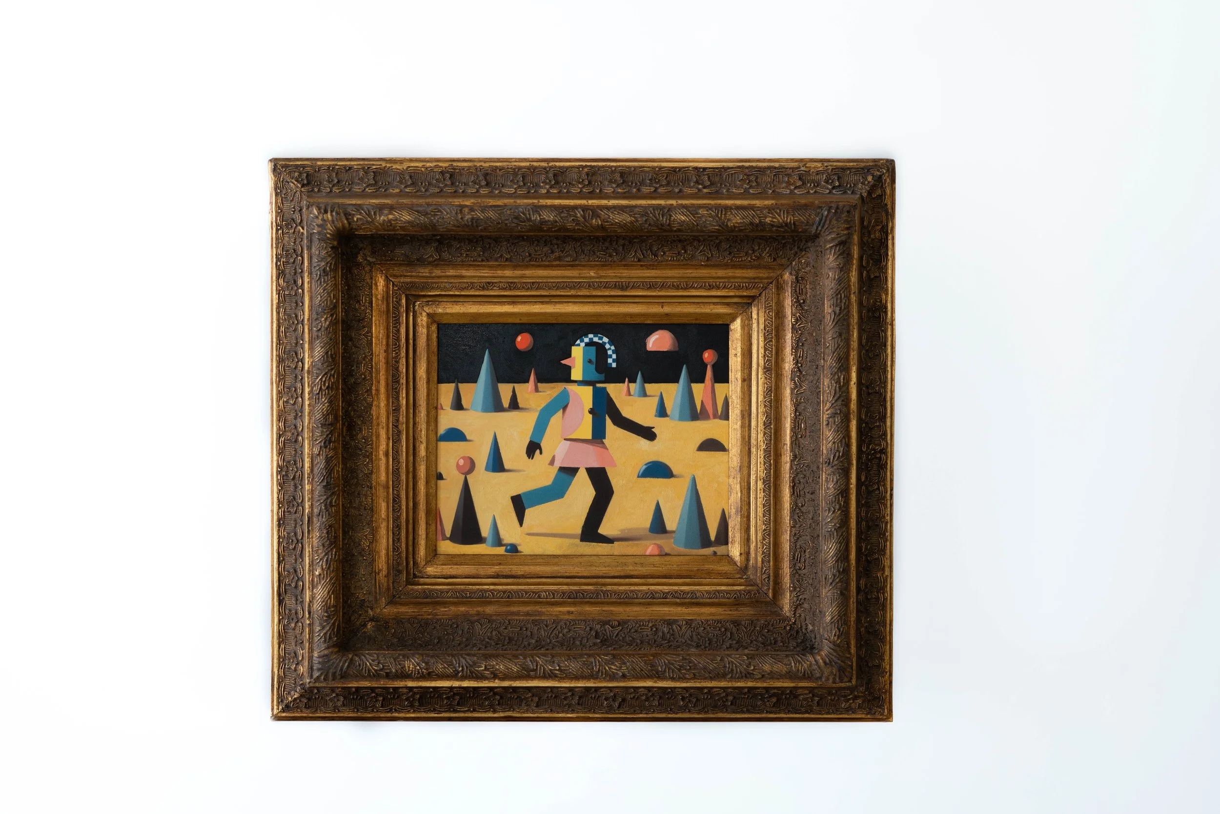 Oil on wood panel

 - 25.5 × 20.5 cm