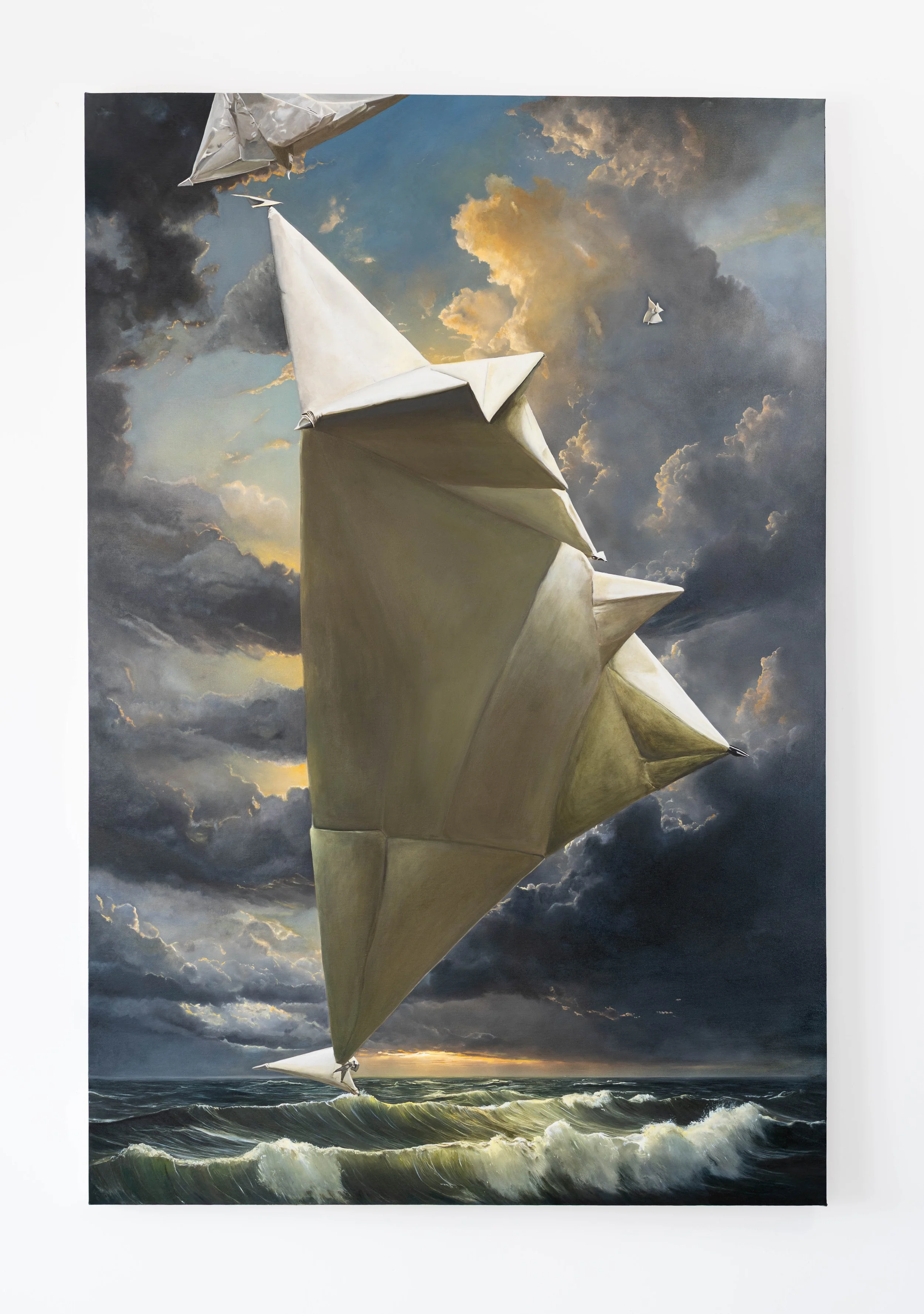 Oil on canvas

- 180 × 120 cm