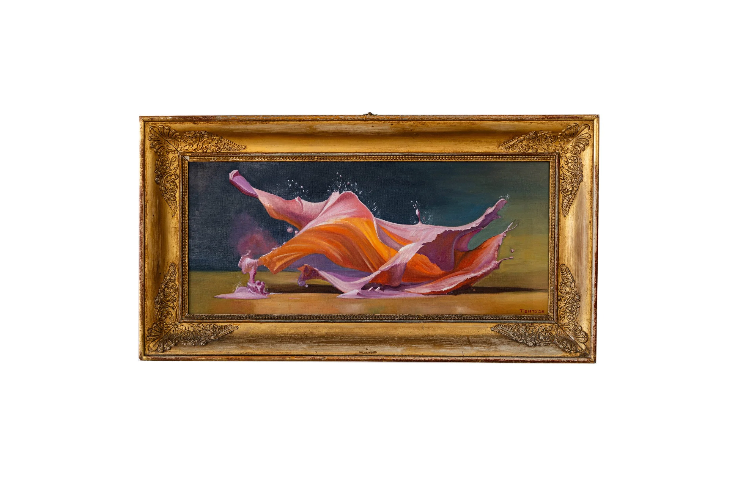 Oil on canvas

- 80 × 44 cm