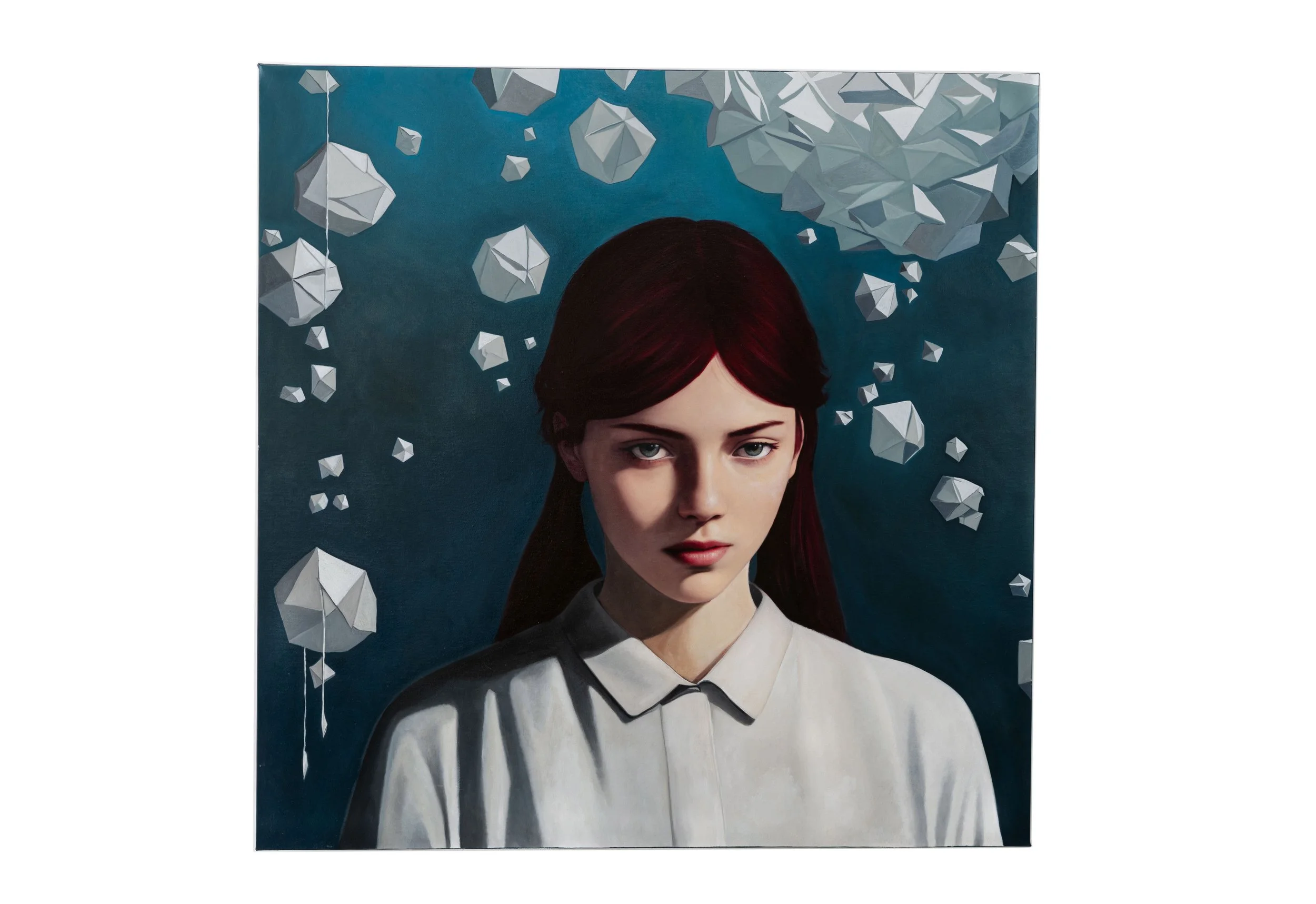 Oil on canvas

- 100 × 100 cm