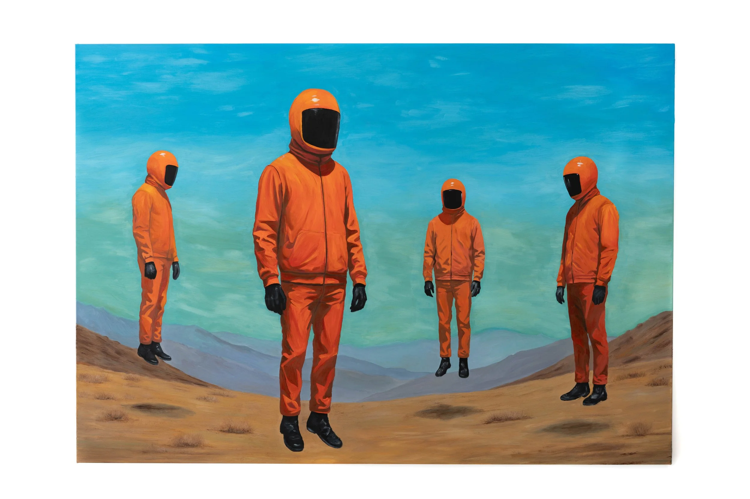 Oil on canvas

- 150 × 105 cm
