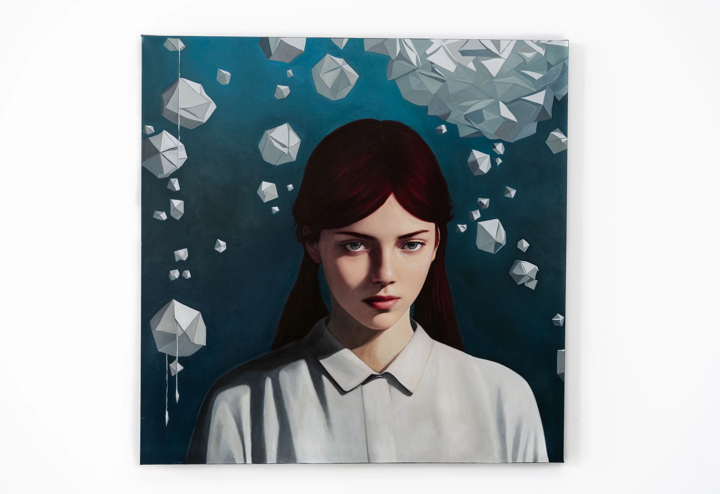 Oil on canvas

- 100 × 100 cm