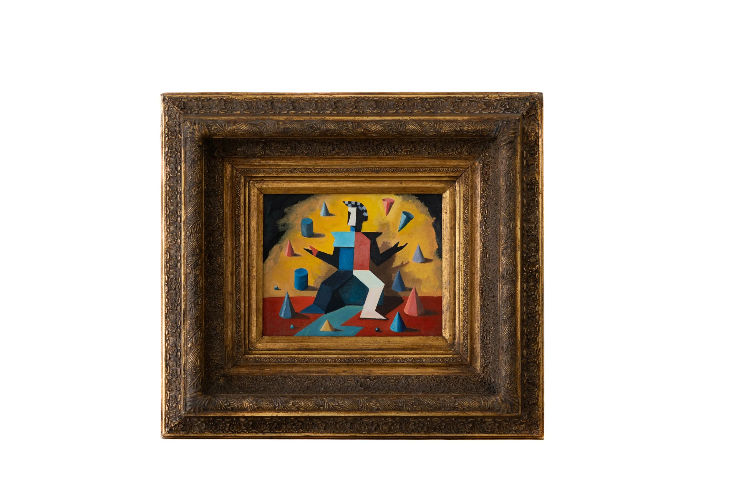 Oil on wood panel

 - 25.5 × 20.5 cm
