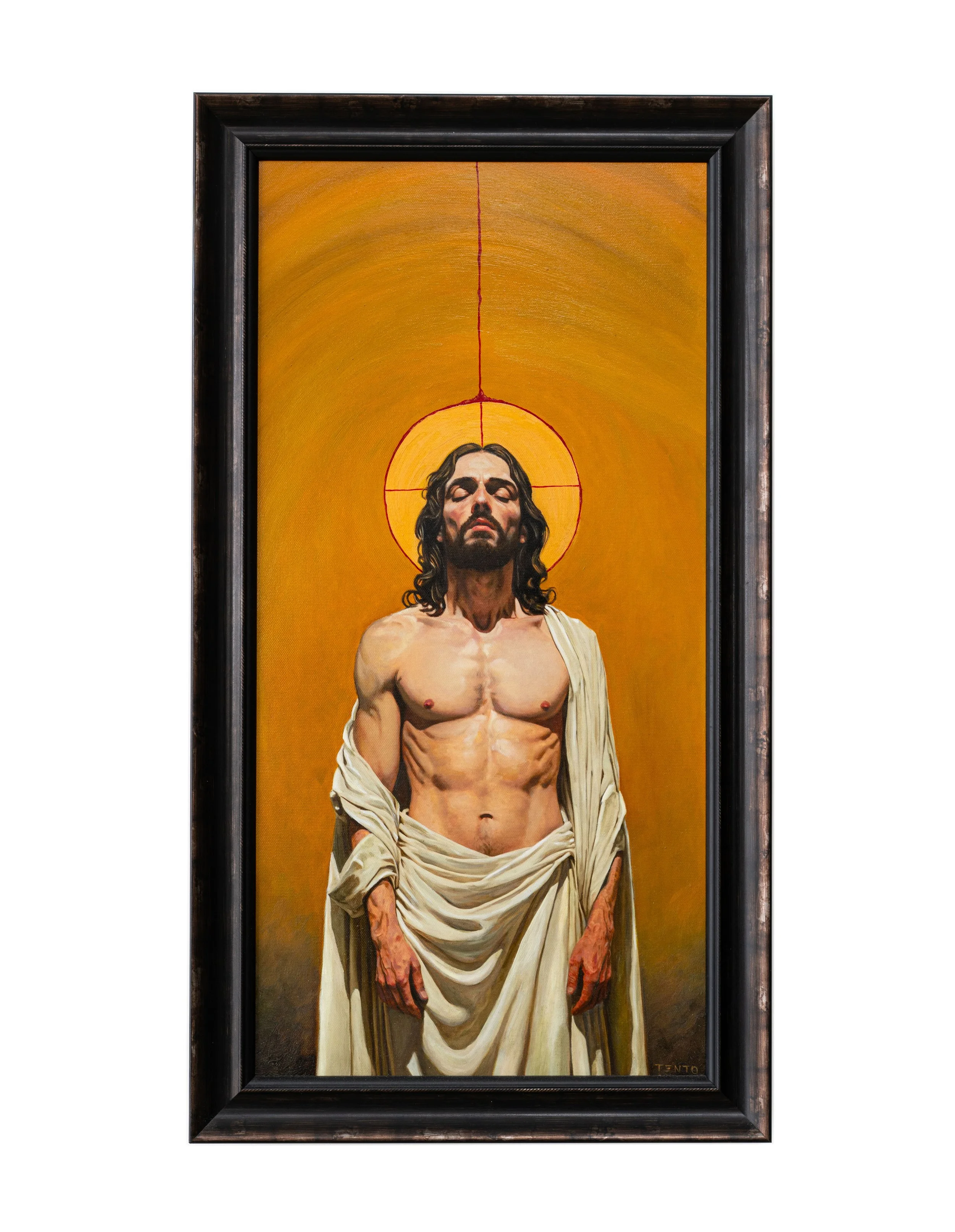 Oil on canvas

- 60 × 30 cm