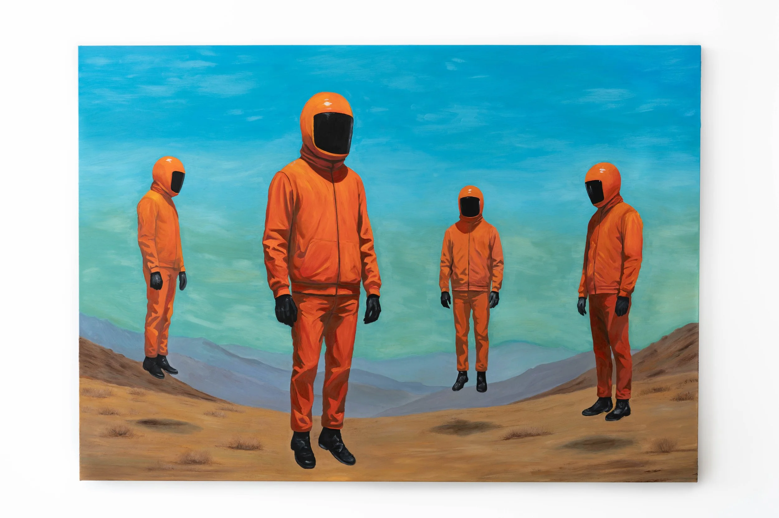 Oil on canvas

- 150 × 105 cm