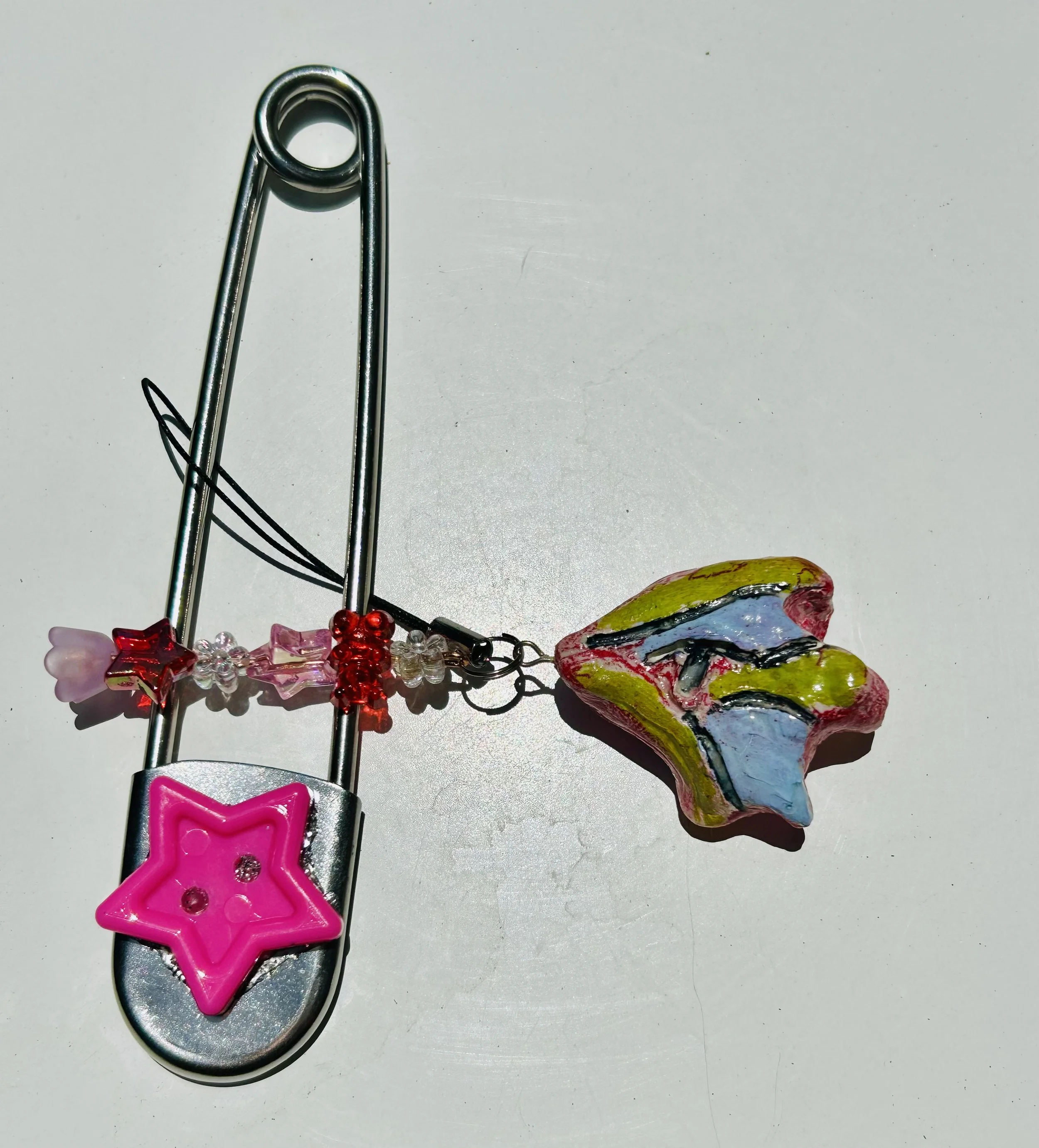 Fervent Powers Ancient Angel Wing Charm Keychain