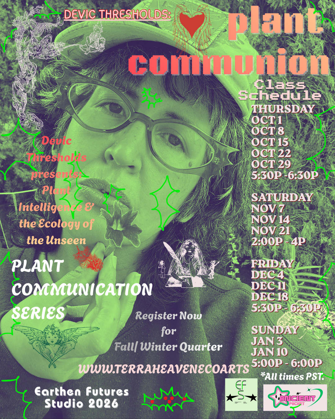 Devic Thresholds:  'Plant Communion' ~ Plant Communication &  Ecology of the Unseen