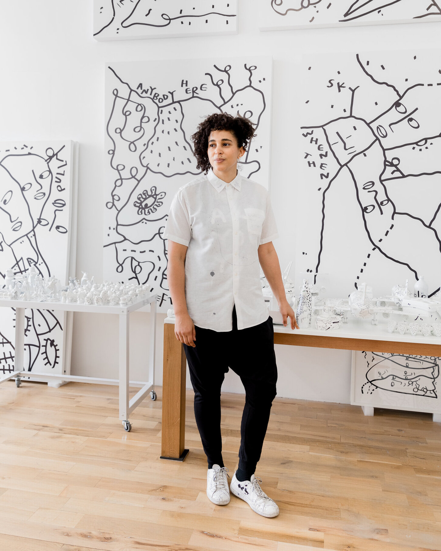 Shantell Martin for Tiffany & Co. Campaign