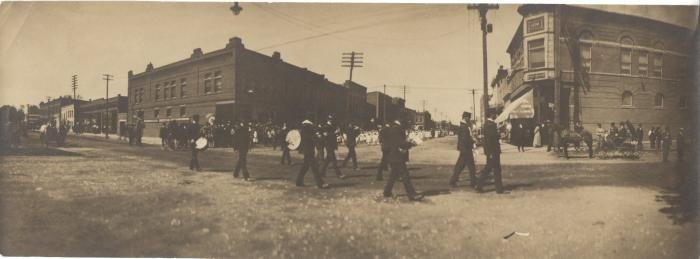 Parade in Downtown Shakopee (1900)