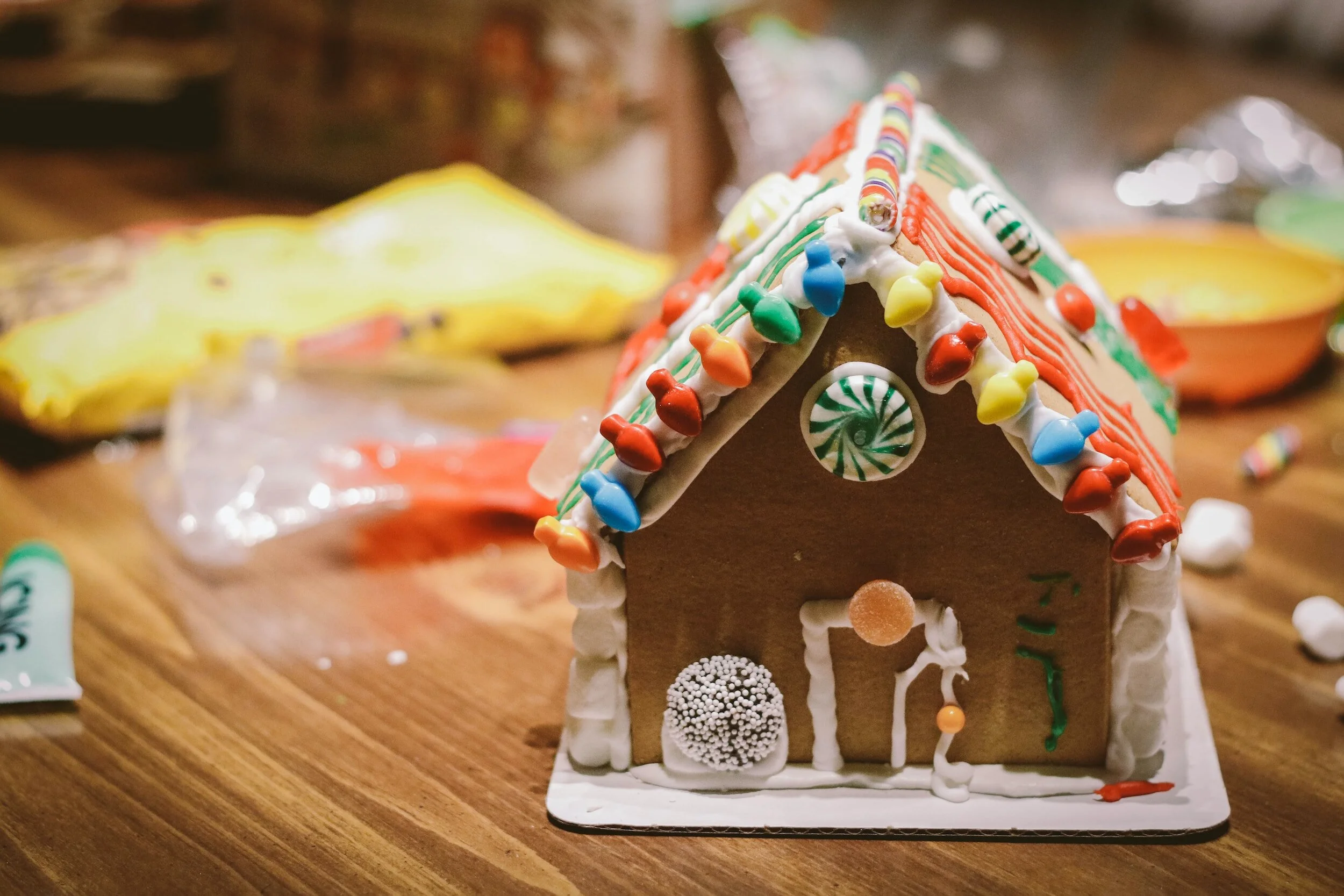 Gingerbread House Day! - Make at HOME!