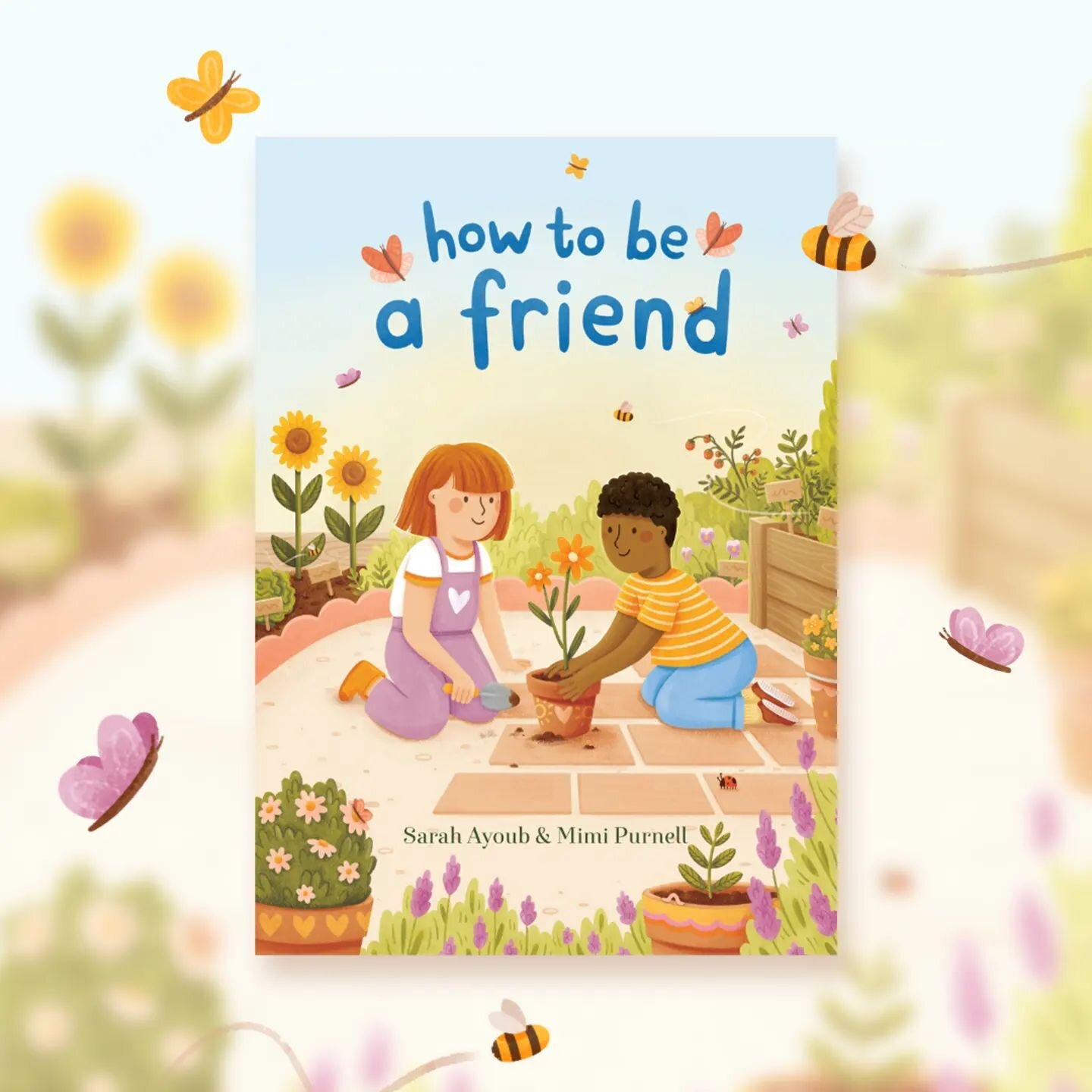 Delighted to share with you the cover for a lovely little book I've been busy illustrating!

Beautiful words by @bysarahayoub and published by the wonderful people at @harperkidsau 🦋🐝✨

It'll be available in Australia at the end of November!
.
.
.
