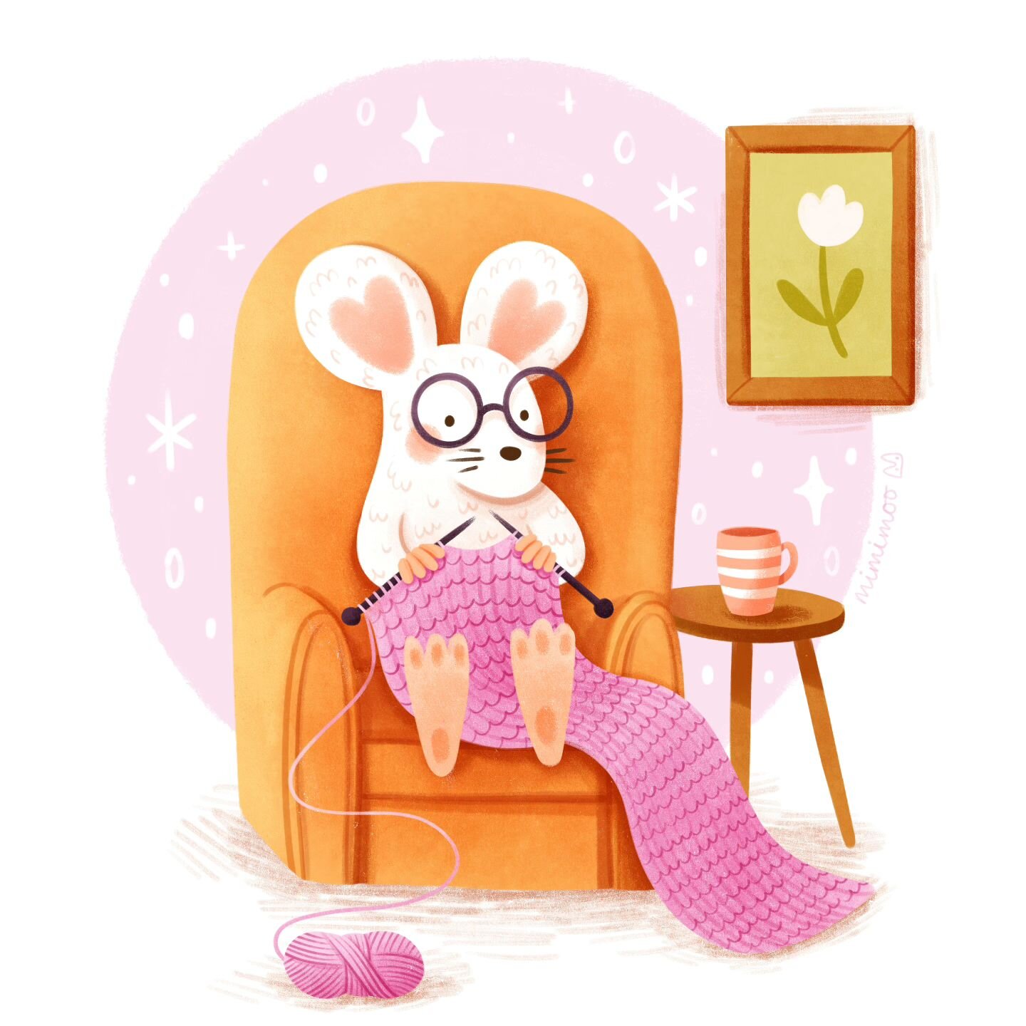 This little mouse is busy knitting a tiny scarf for the winter 🐭✨

What's your favourite cosy activity? I love to bake but would really like to learn to crochet!

🌷 Brushes I used (from my brush packs): Mimi Simple Sketching, Mimi Medium Crayon, Mi