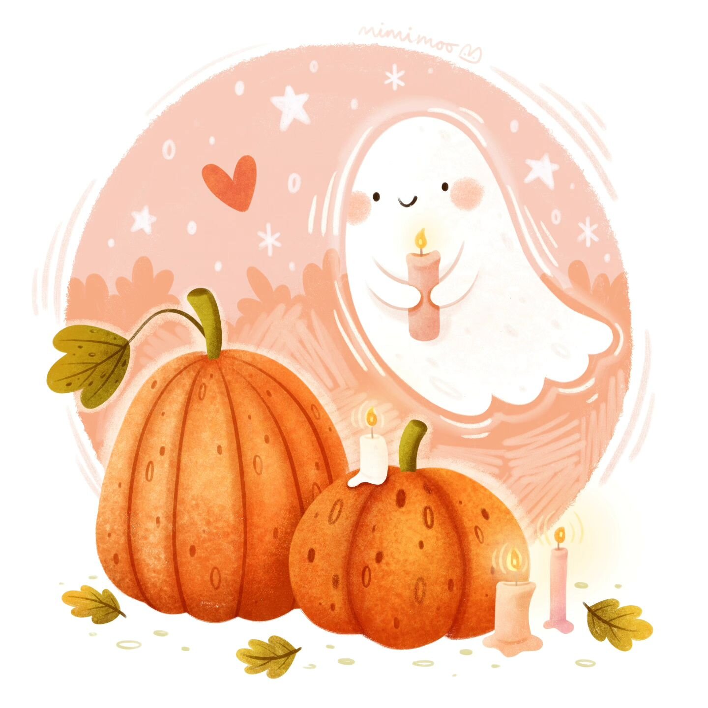 It's the last day of September so I wanted to join the #ghostsnpumpkins challenge ( hosted by @ninaa.draws ) for the prompt 'candle' before I ran out of time!

Brushes I used (from my brush packs): 🌷Mimi Simple Sketching for sketching
🌷Mimi Marker 