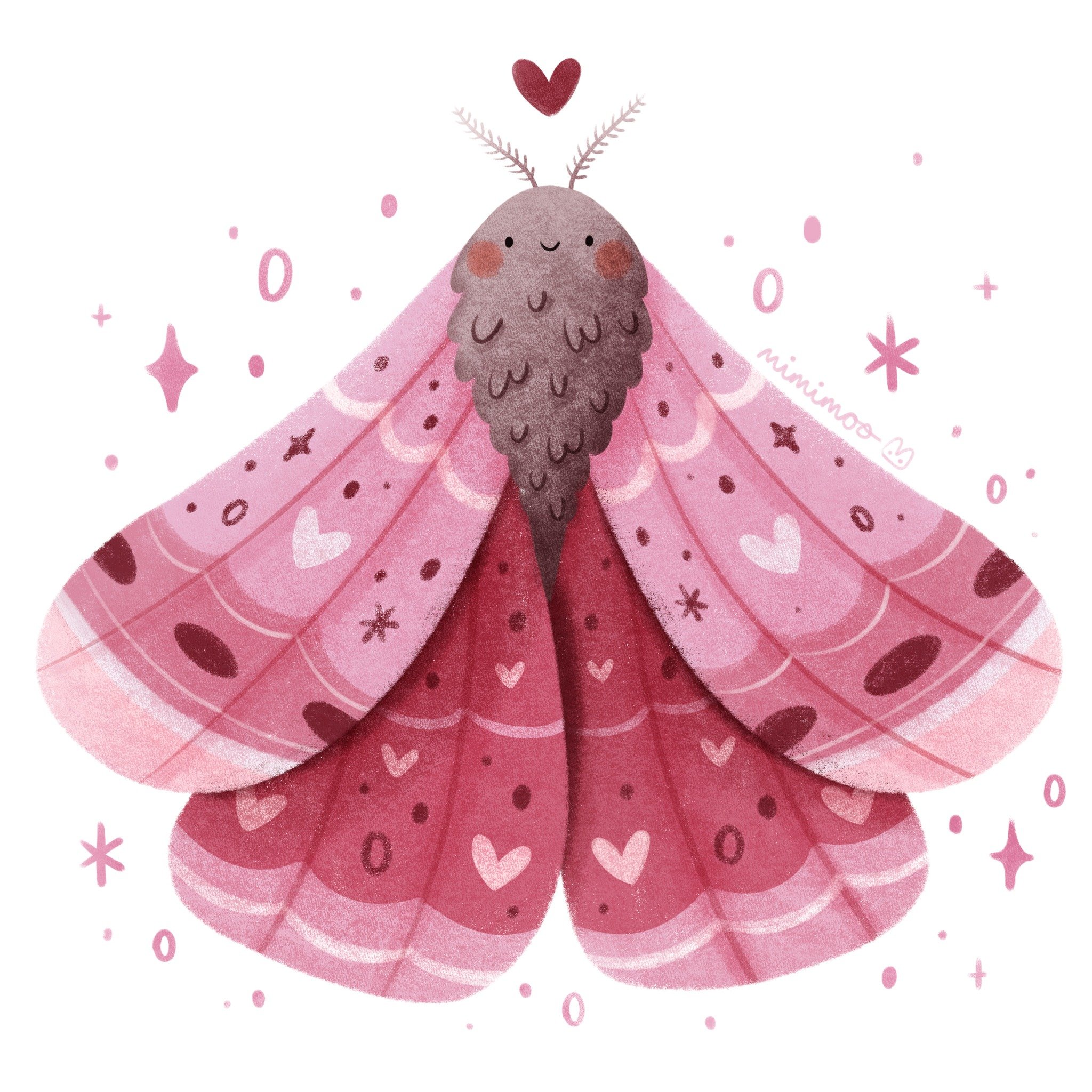 Big cutie moth wearing her best colours today!

Brushes I used (from my brush packs):
🌷 Mimi Simple Sketching for initial sketch
🌷 Mimi Soft Sketchy Texture and Marker Pen for colouring shapes
🌷 Mimi Textured Pencil Light, Soft Crayon, Medium Cray