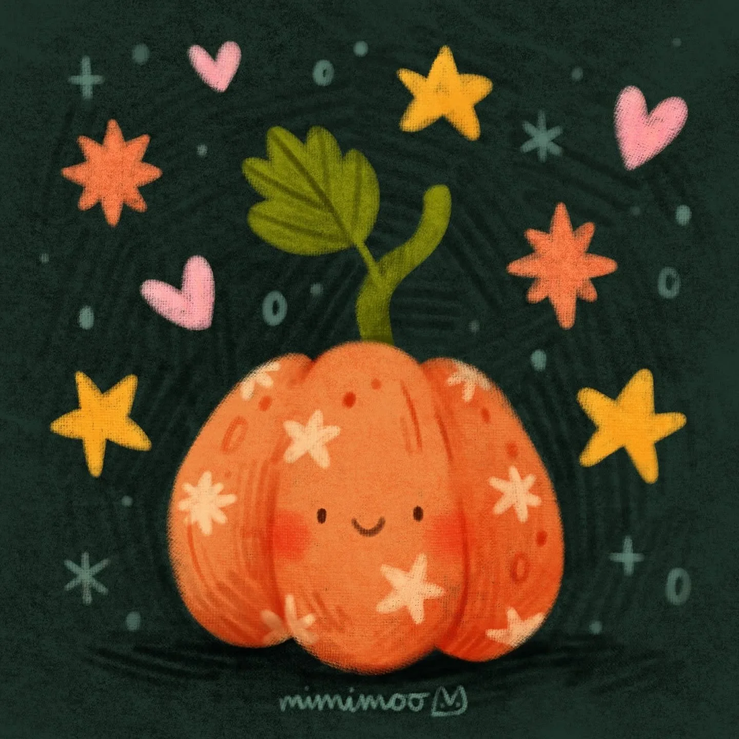 This pumpkin is ready to party! ⭐🎉

Brushes I used (from my brush packs):
⭐ Soft Canvas Pencil for sketching, colouring shapes and details
⭐ Textured Pencil Light, Chunky Canvas Blender and Soft Canvas for texture and shading

#pumpkins #pumpkinseas