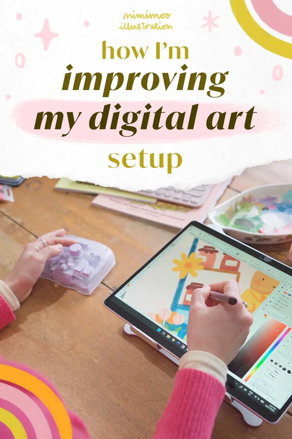 Everything I use for digital art and how I’m improving it