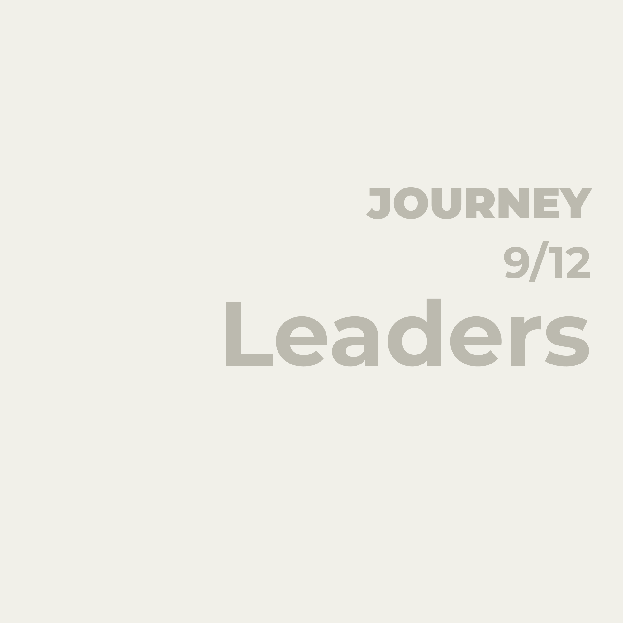 Leaders, Professionals, and High-Responsibility Lives