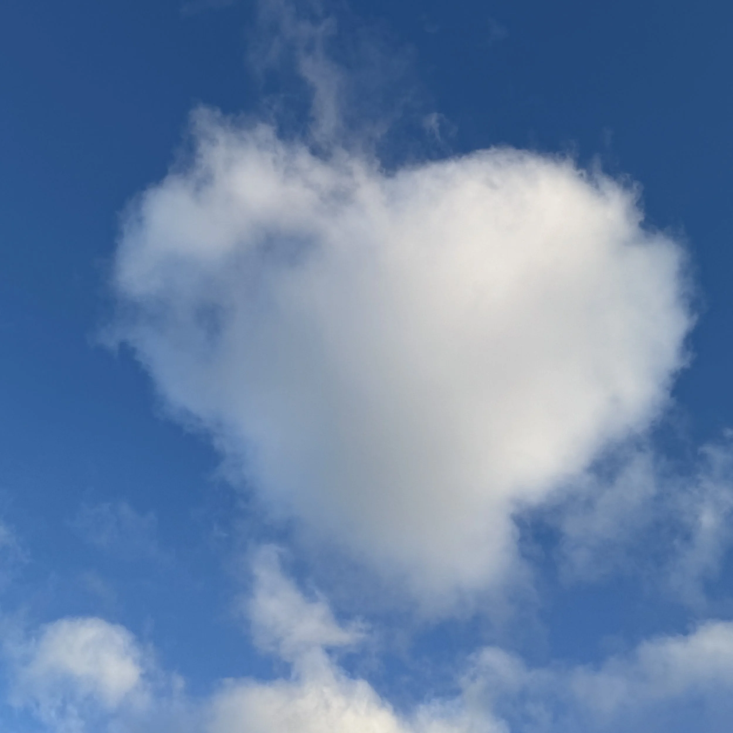 Love Is Still Over You: God’s Message Through A Love Heart In The Sky