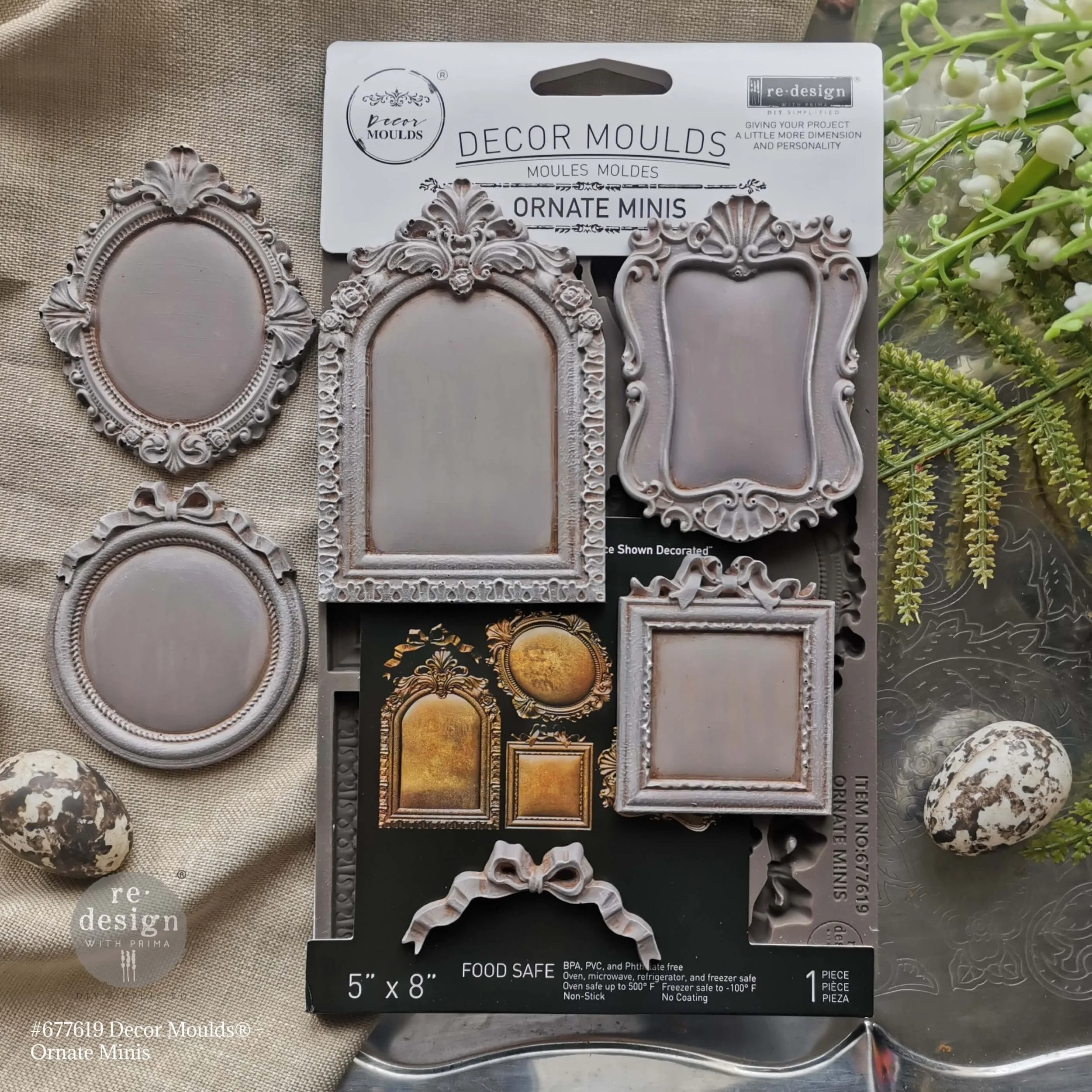 NEW RELEASE Ornate Minis Decor Moulds