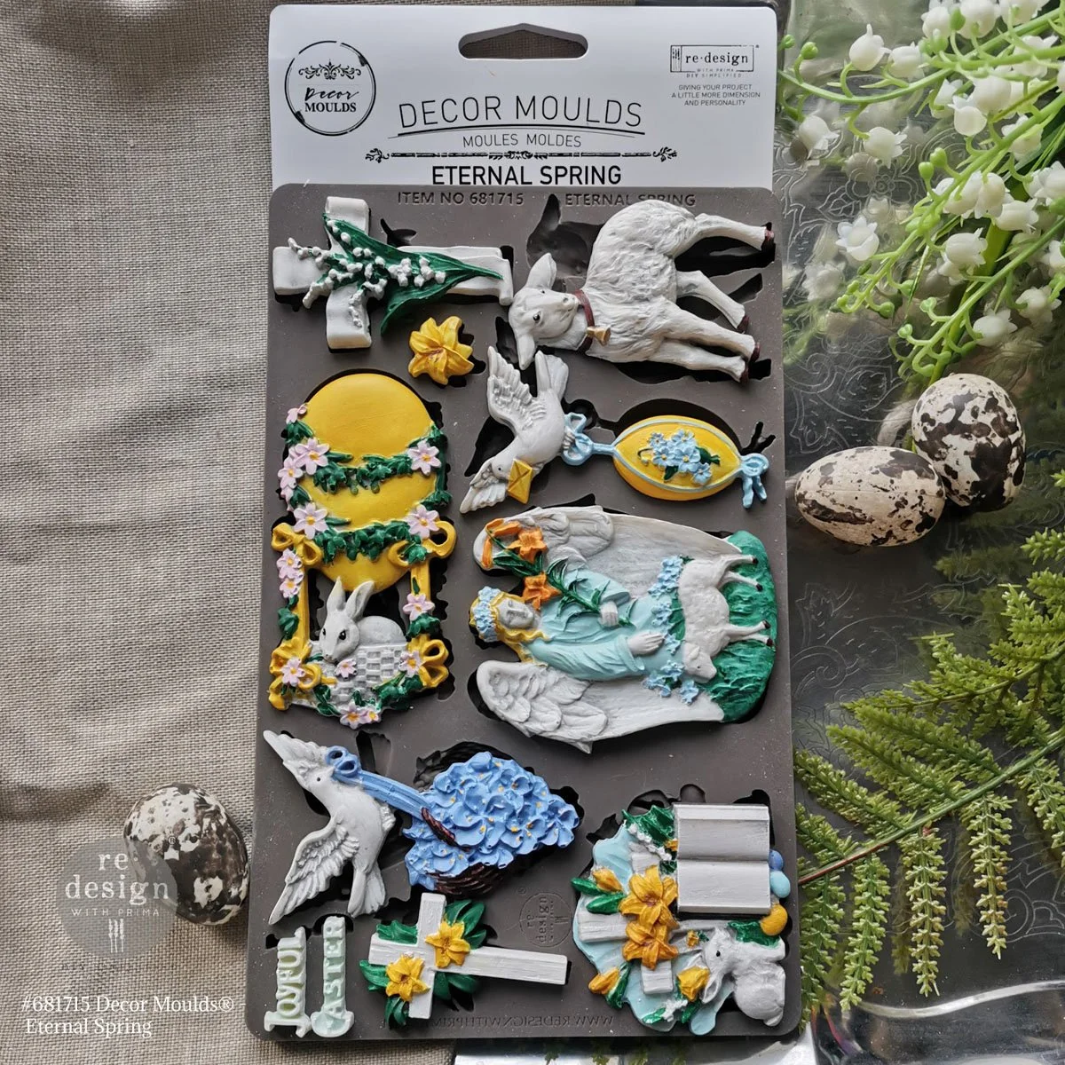 NEW RELEASE Eternal Spring Decor Moulds