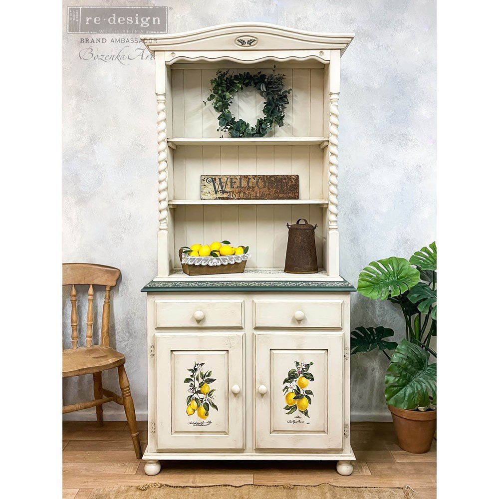 Furniture Sample with Lemon Tree Mini Decor Transfer
