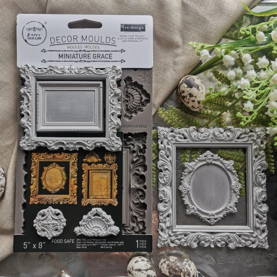 NEW RELEASE Miniature Grace Decor Moulds