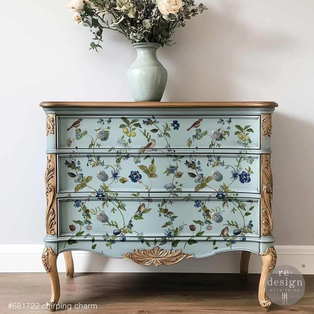 NEW RELEASE Chirping Charm Large Decor Transfer