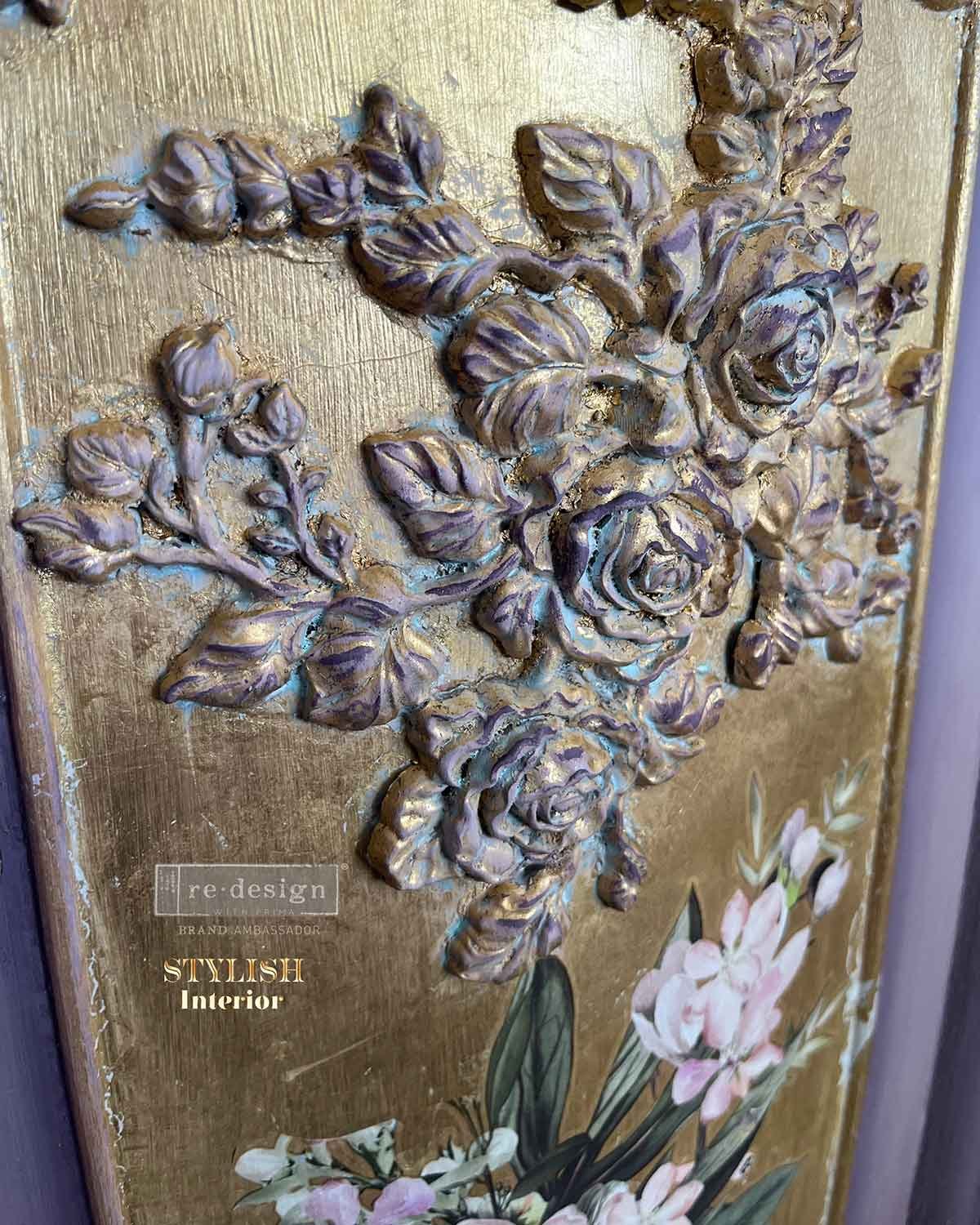 Velvet Cascade Decor Poly Project Sample
