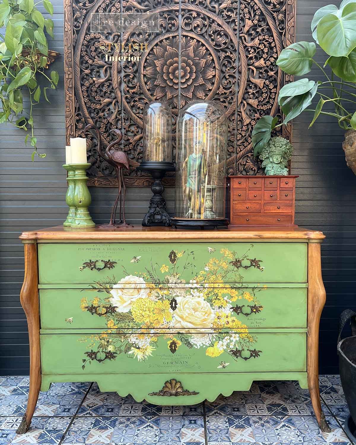 Furniture sample of sunlit serenade large decor transfer