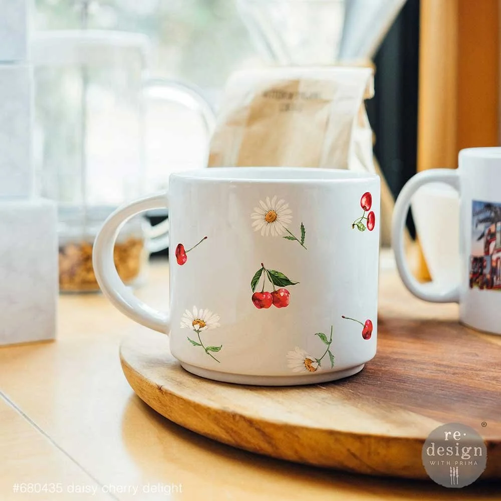 NEW RELEASE Daisy Cherry Delight Luxe Transfers