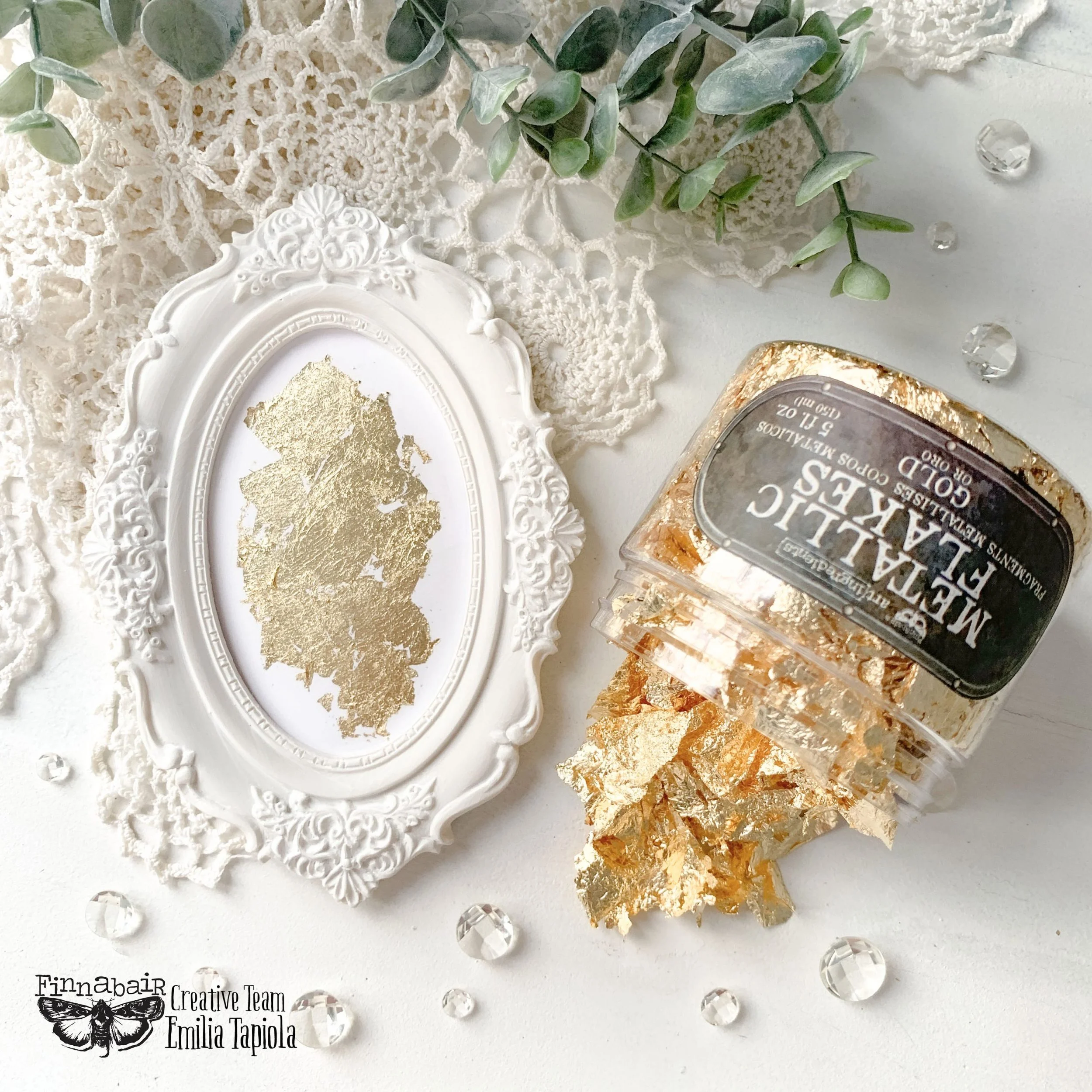 Art Ingredients Gold Metallic Flakes