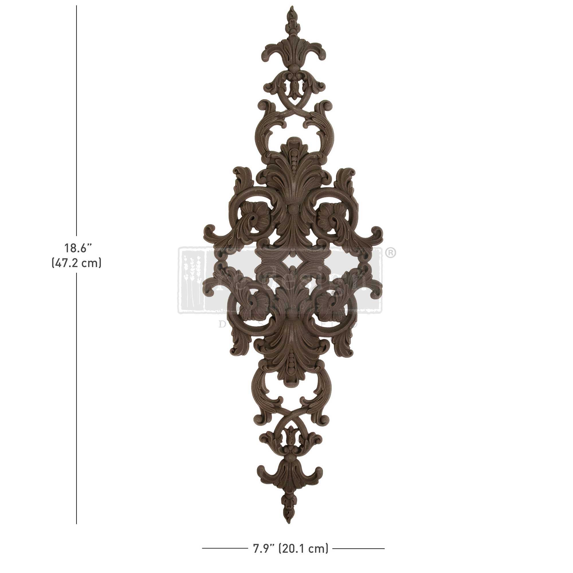 Vintage Inlay Decor Poly
