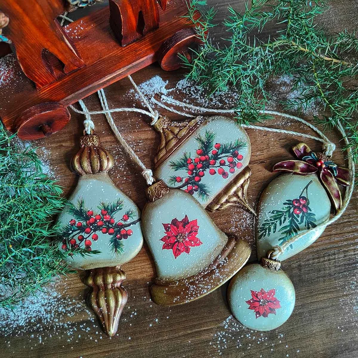 Bright Baubles Decor Mould Project Sample