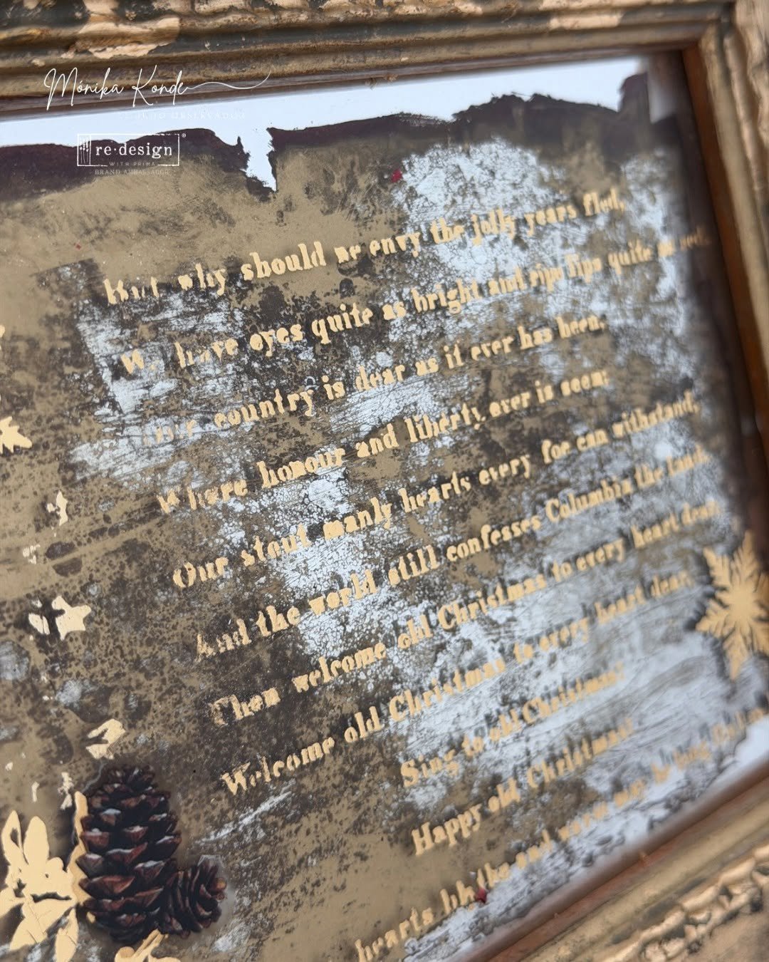 NEW RELEASE Golden Tidings Gold Foil Middy Transfer by Kacha