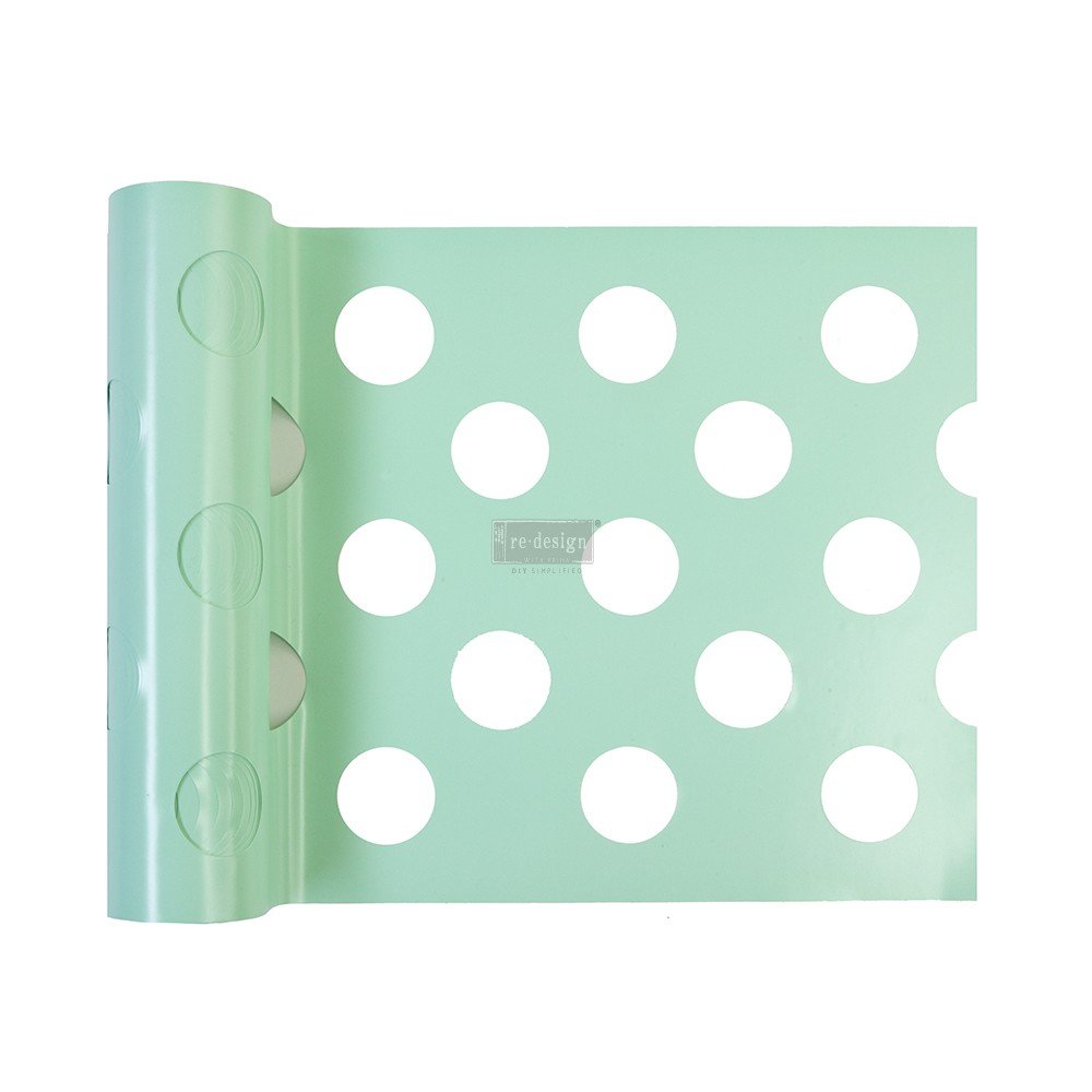 Photo of large dot stick and style stencil roll