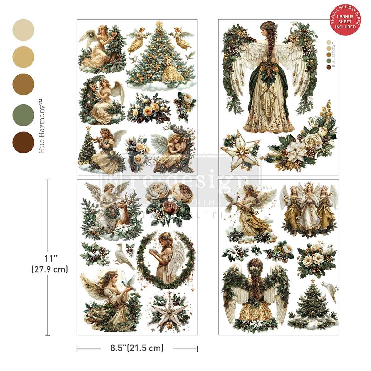 Heavenly Wings Middy Decor Transfer