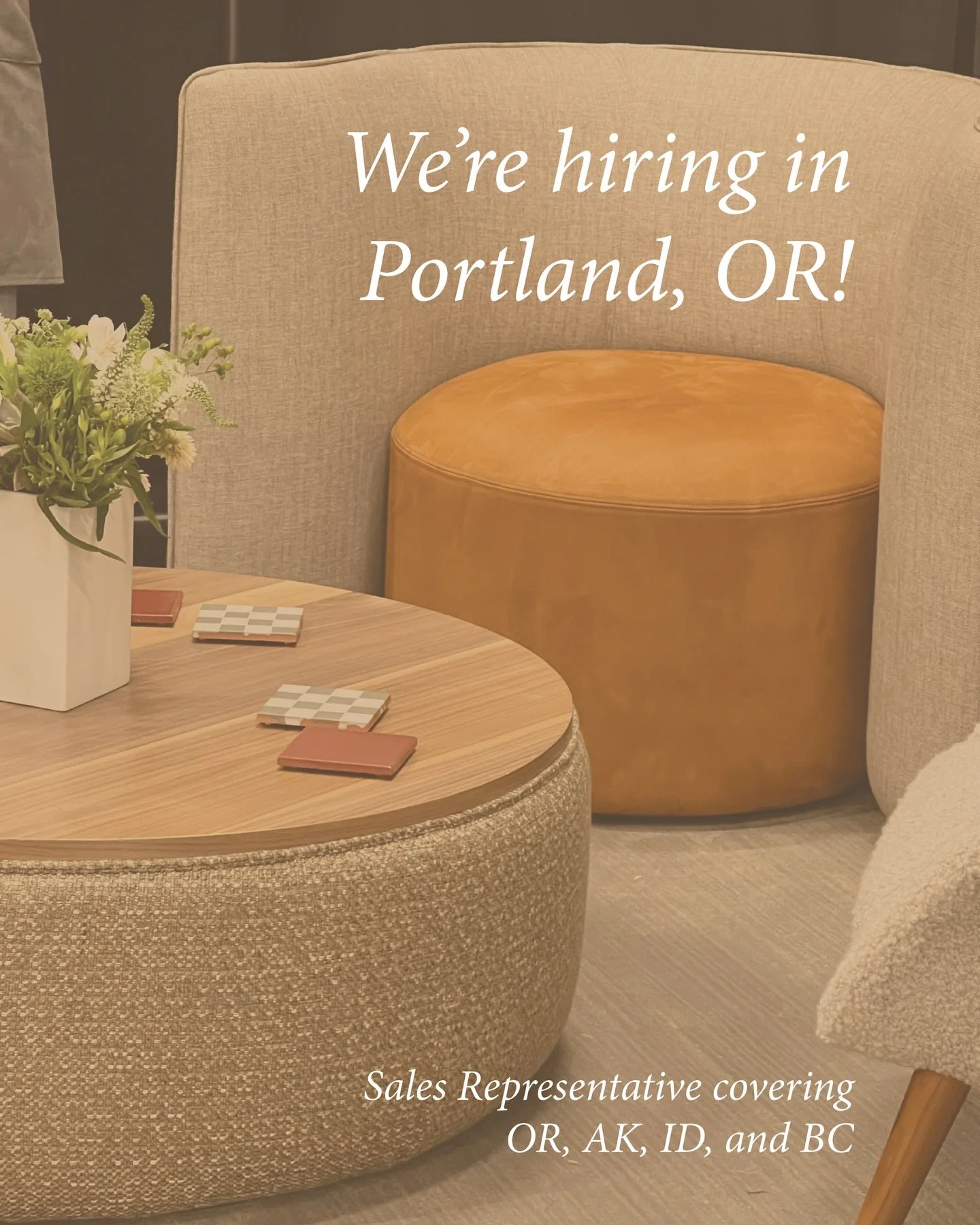 Big news! We&rsquo;re looking to add a sales representative to our team who will be based in Portland, OR and cover Oregon, Alaska, Idaho, and British Columbia. If that&rsquo;s you find the job description and how to apply here: mattercontract.com/hi